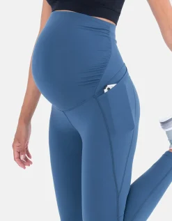 Outlet Seraphine Active Support Umstandslegging Blau