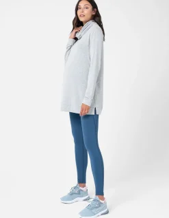 Outlet Seraphine Active Support Umstandslegging Blau