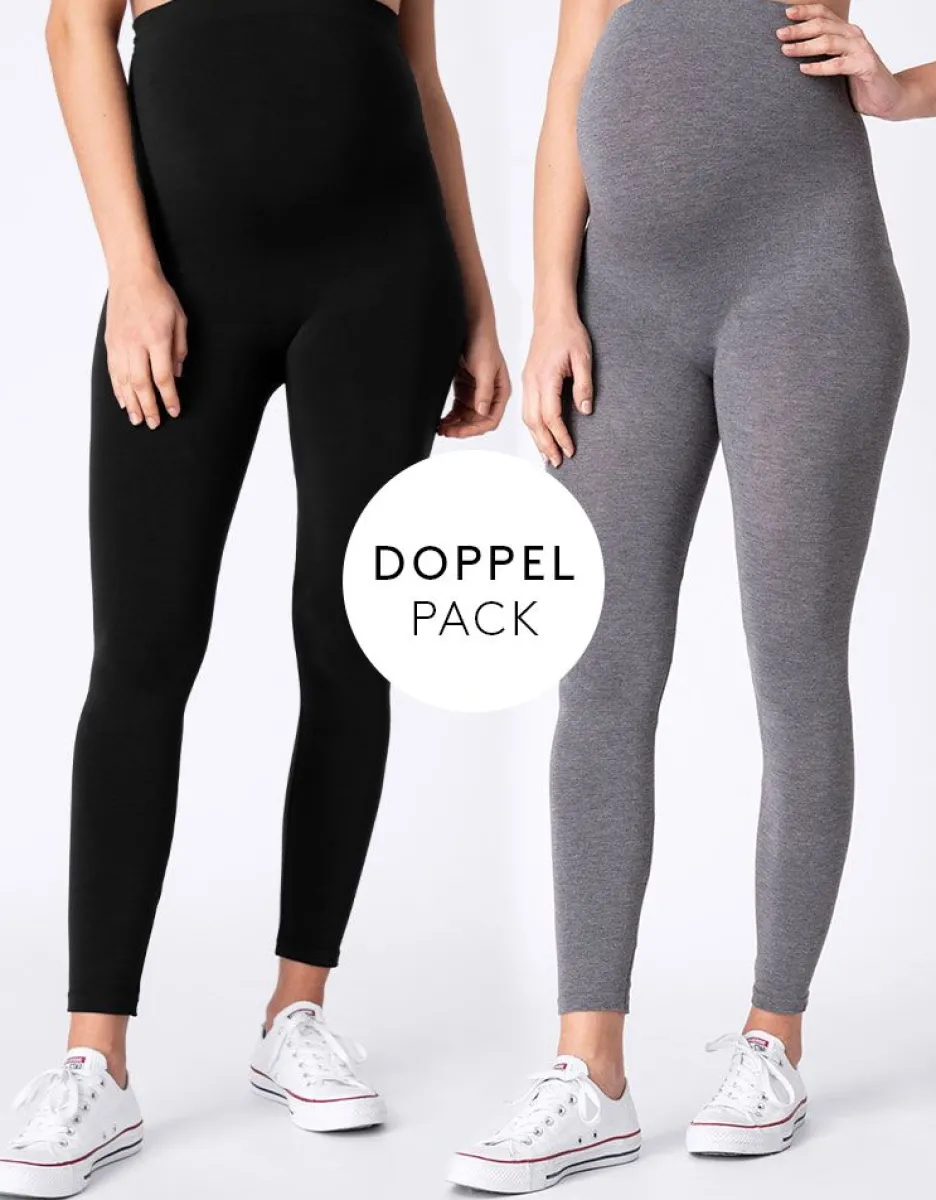 Cheap Seraphine Bambus Umstandsleggings - Doppelpack