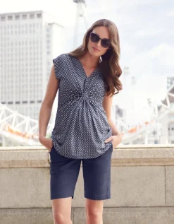 Sale Seraphine City Umstandsshorts Baumwollmischung