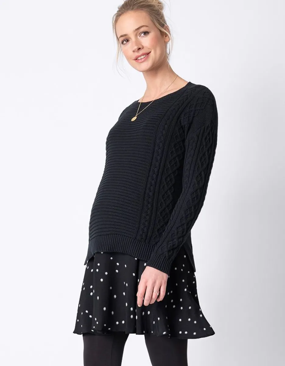 Store Seraphine Doppellagiges Umstands- & Stilltunikakleid