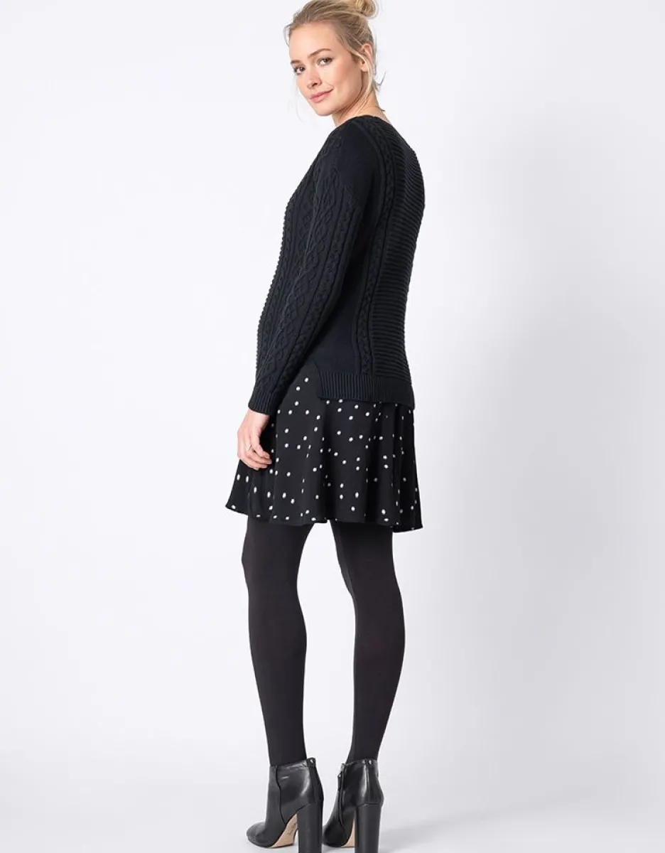 Store Seraphine Doppellagiges Umstands- & Stilltunikakleid