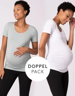 Clearance Seraphine Essential Umstands-T-Shirts Im Zweierpack