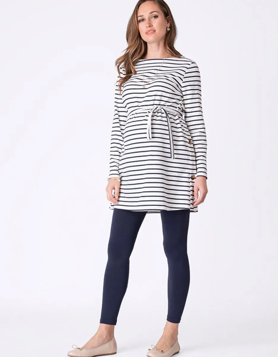 Store Seraphine Gestreifte Still- & Umstandstunika Baumwolle