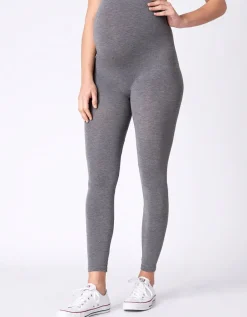Online Seraphine Graue Bambus Umstandsleggings