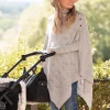 Sale Seraphine Grauer Stillschal Mit Zopfmuster