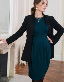 Cheap Seraphine Grunes Still- & Umstandskleid