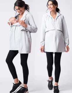 Sale Seraphine 3 In 1 Umstands- Und Babytragejacke Hellblau