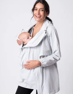 Sale Seraphine 3 In 1 Umstands- Und Babytragejacke Hellblau