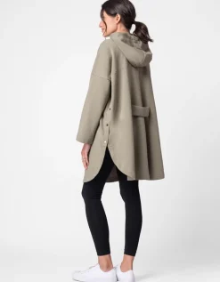 Best Seraphine Khaki Umstands- Und Babytragen 3-In-1-Umhang Mit Kapuze