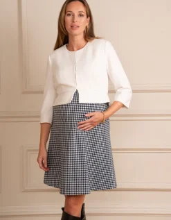 Outlet Seraphine Kurze Umstandsjacke In Elfenbein