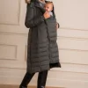 New Seraphine Lange 3-In-1 Daunenumstands- & Tragejacke In Khaki