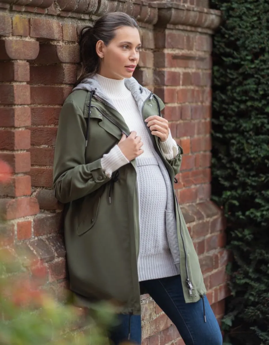 Cheap Seraphine Leichte 6-In-1 Umstands- & Tragejacke Khaki