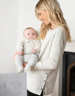 Store Seraphine Mama & Mini Animal Print Baumwollpullover