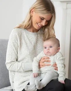 Store Seraphine Mama & Mini Animal Print Baumwollpullover