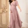 New Seraphine Maxi Still- & Umstandswickelkleid Mauve