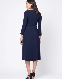 Shop Seraphine Midi Umstandskleid Mit Knoten