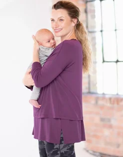 Clearance Seraphine Modal Umstands- & Stilltop Bordeaux