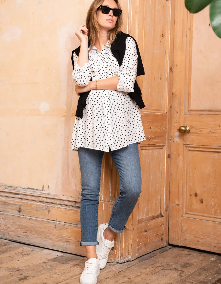 Online Seraphine Mutterschafts-Jeans Bio Slim Boyfriend Fit