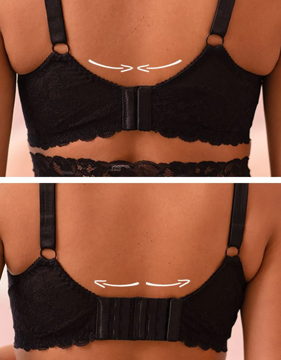 Sale Seraphine Nicht-Gepolsterter Umstands- Und Still-Bh Mit Spitze Schwarz