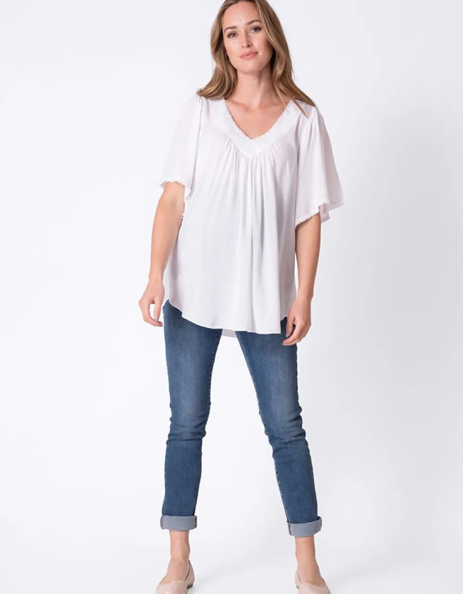 Flash Sale Seraphine Oversized Umstandstop Weis