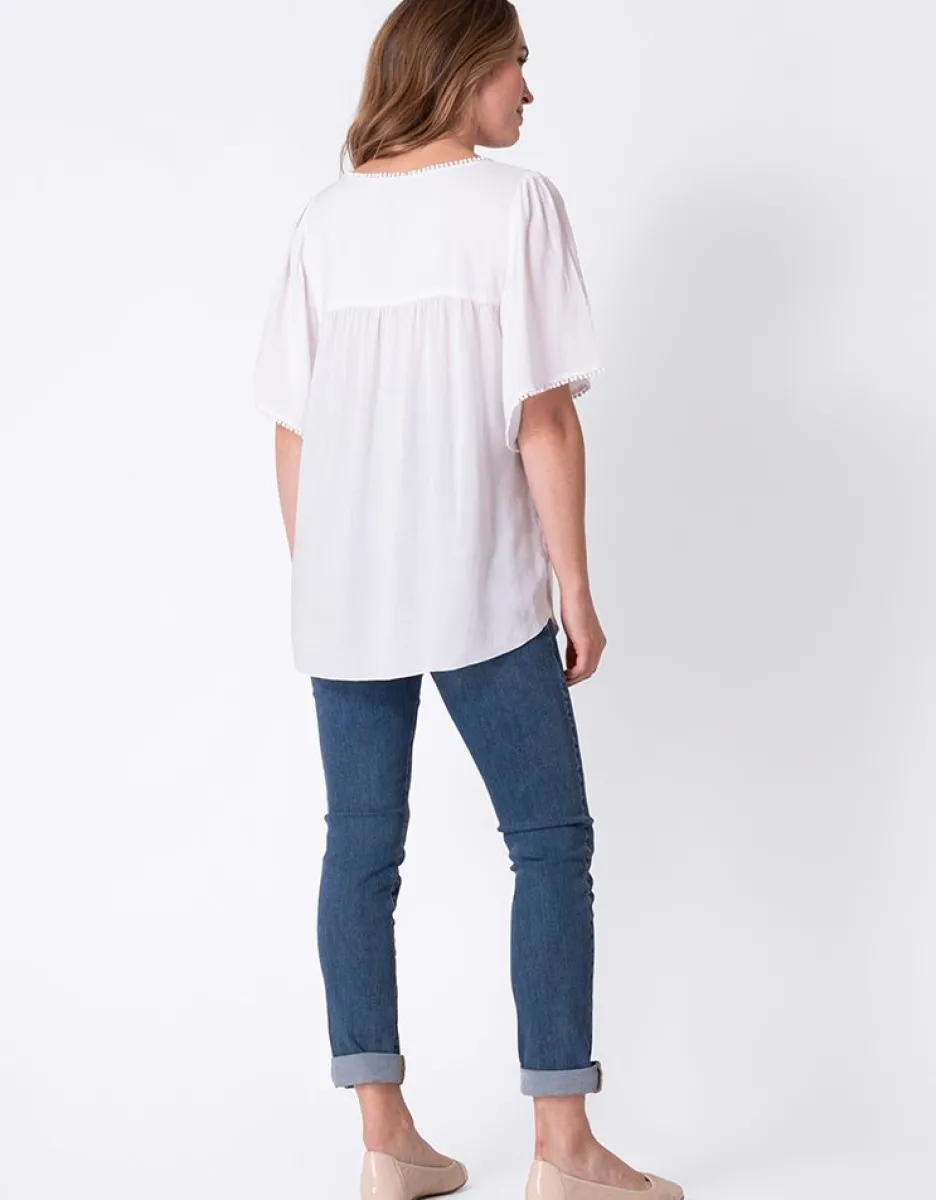 Flash Sale Seraphine Oversized Umstandstop Weis