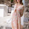 Fashion Seraphine Paisley Still- & Umstandskleid
