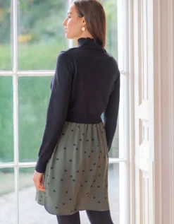 Cheap Seraphine Polka Dot Umstands- & Stillkleid Khaki