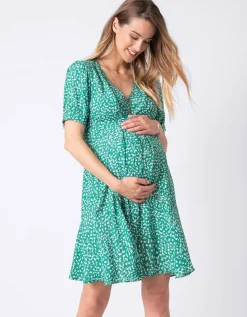 New Seraphine Print Umstandskleid