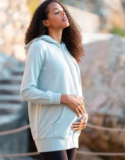 Hot Seraphine Salbeigruner 3-In-1 Umstands- Und Babytrage-Hoodie
