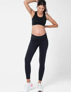 Sale Seraphine Schwarze 7/8 Umstandslegging Matt