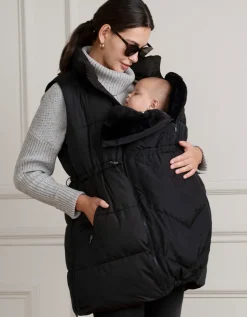 Flash Sale Seraphine Schwarze 3-In-1-Umstands- Und Babytragesteppweste