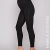 Cheap Seraphine Schwarze Umstandsleggings Aktiv - Hoher Bund