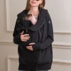 Discount Seraphine Schwarzer 3-In-1 Umstands- & Tragehoodie