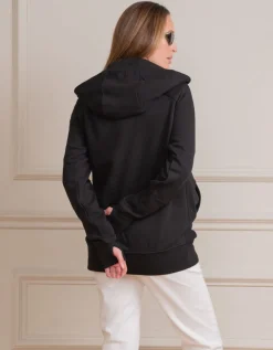 Discount Seraphine Schwarzer 3-In-1 Umstands- & Tragehoodie