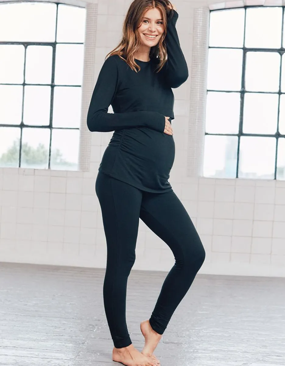 Discount Seraphine Schwarzes Thermo Umstands- & Stilltop