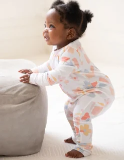 Sale Seraphine Set Bio-Baumwoll-Schlafanzug Und Latzchen Mit Einfachem Reisverschluss