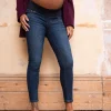 Sale Seraphine Skinny Mutterschafts-Jeans Bio Under Bump