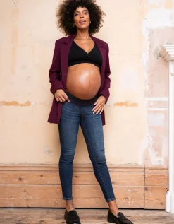 Sale Seraphine Skinny Mutterschafts-Jeans Bio Under Bump