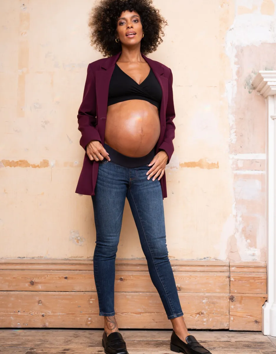 Sale Seraphine Skinny Mutterschafts-Jeans Bio Under Bump