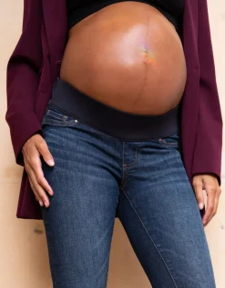 Sale Seraphine Skinny Mutterschafts-Jeans Bio Under Bump