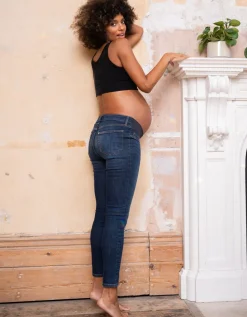 Sale Seraphine Skinny Mutterschafts-Jeans Bio Under Bump