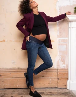 Sale Seraphine Skinny Mutterschafts-Jeans Bio Under Bump