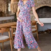 New Seraphine Still- & Umstands-Jumpsuitkleid Mit Blutenmuster