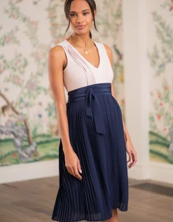 Clearance Seraphine Still- Und Umstandskleid Mit Faltendetail