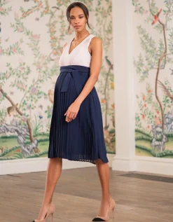 Clearance Seraphine Still- Und Umstandskleid Mit Faltendetail
