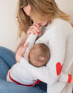 Sale Seraphine Sweatheart Mama & Mini Pullover Set Baumwolle
