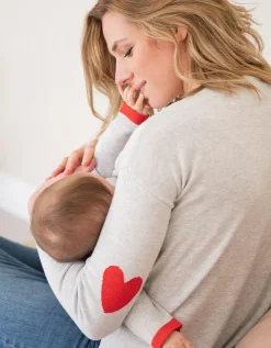 Sale Seraphine Sweatheart Mama & Mini Pullover Set Baumwolle