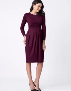 New Seraphine Umstands- & Stillkleid In Bordeaux