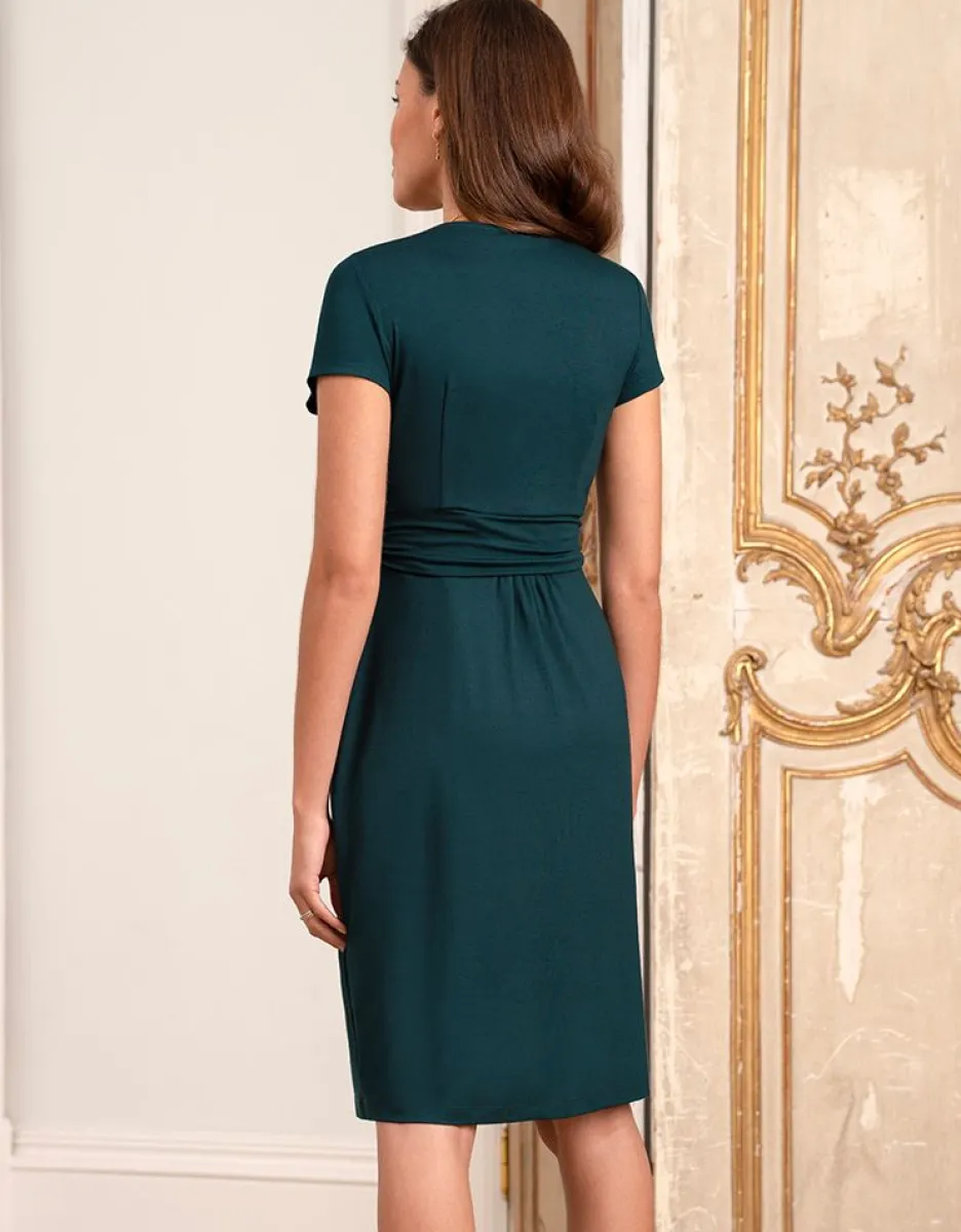 Clearance Seraphine Umstands- & Stillkleid In Smaragd